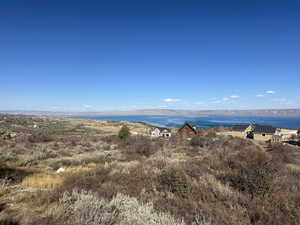 Property view of water featuring a mountain view