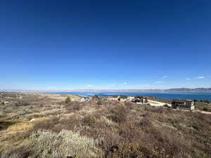 Property view of water featuring a mountain view