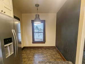 Separate kitchen dining area