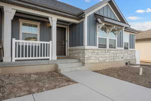 View of entrance to property