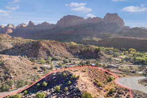 View of mountain backdrop