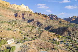 View of mountain background