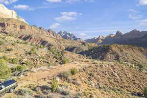 View of mountain backdrop