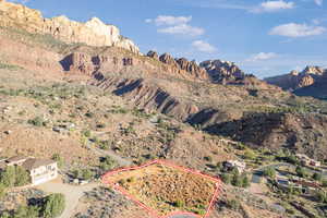 View of mountain background