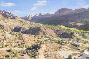 View of mountain background
