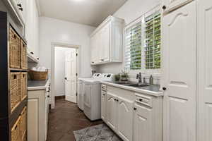 Main Level: Laundry room and mud room