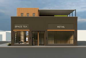 Exterior Rendering View from State St.