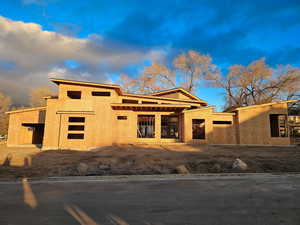 View of property under construction