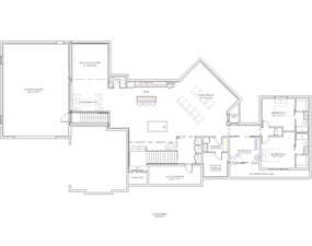 Basement floor plan