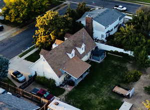 Aerial view, south