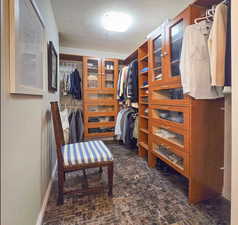 Primary Bedroom walk-in closet