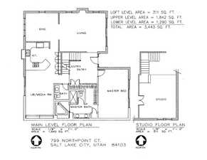 Level 1 and Level 2 Floor Plan