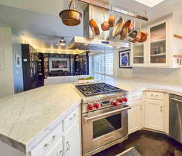 View of Media Room from Kitchen