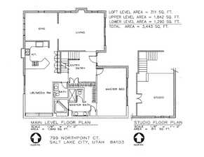 Level 1 and Level 2 Floor Plan