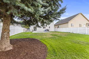 View of yard featuring a patio area