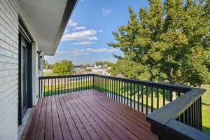 Deck off of Kitchen