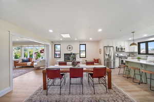 Spacious Dining Area and Kitchen