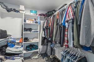 Primary walk-in closet