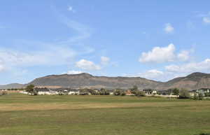 Mountain views from back of home