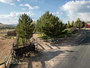 Surrounding community featuring a rural view and a mountain view