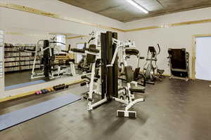 View of exercise room