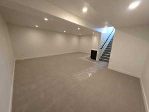 Basement family room -Main Home