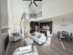 Great room-Kitchen in main home