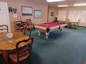 Clubhouse with a Pool Table, exercise room,