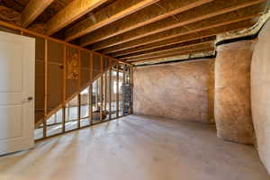 View of basement