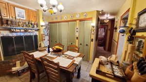 Dining area and Laundry/Pantry space