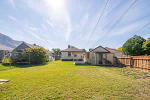 Back of house, storage room onn back o