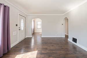 Living room into Dinette area