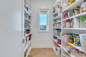 Kitchen walk in pantry