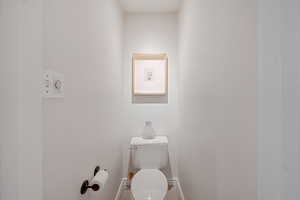 Master Bathroom with enclosed toilet