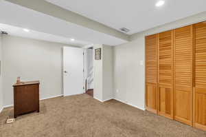 Unit 1417 Large Basement Bedroom (#3) with walk-in closet