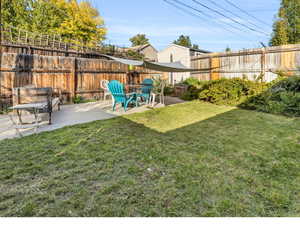 Unit 1417 Private, super cute backyard with cement pad