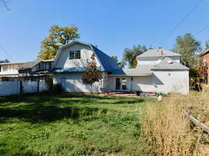 View of the Back of the House from the Very Large .25 acre yard.