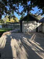 Garage and carport