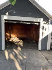 Garage interior