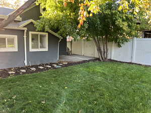 Back house and side deck