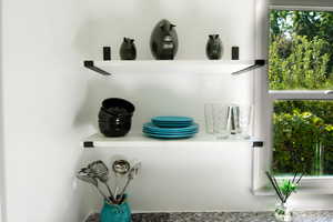 open shelving