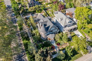 Birds eye view of entire property