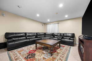 View of living room