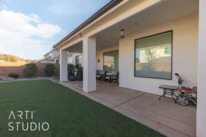 View of patio