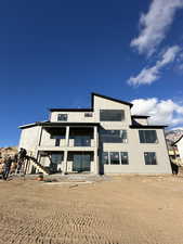 View of back of property - UNDER CONSTRUCTION - Photo taken 11/19/24