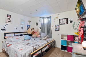 Bedroom featuring carpet flooring