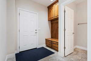 View of mudroom