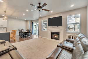 Gas Fireplace, Great Room, 9' Ceilings