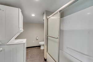 UPPER FLOOR BATH & LAUNDRY AREA - WASHER/DRYER INCLUDED