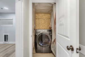 JOINT WASHER/DRYER COMBO FOR MAIN FLOOR APARTMENT